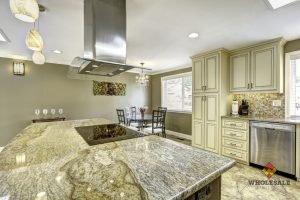 granite flooring and counter tops